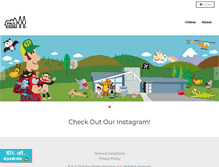 Tablet Screenshot of paulfrank.com